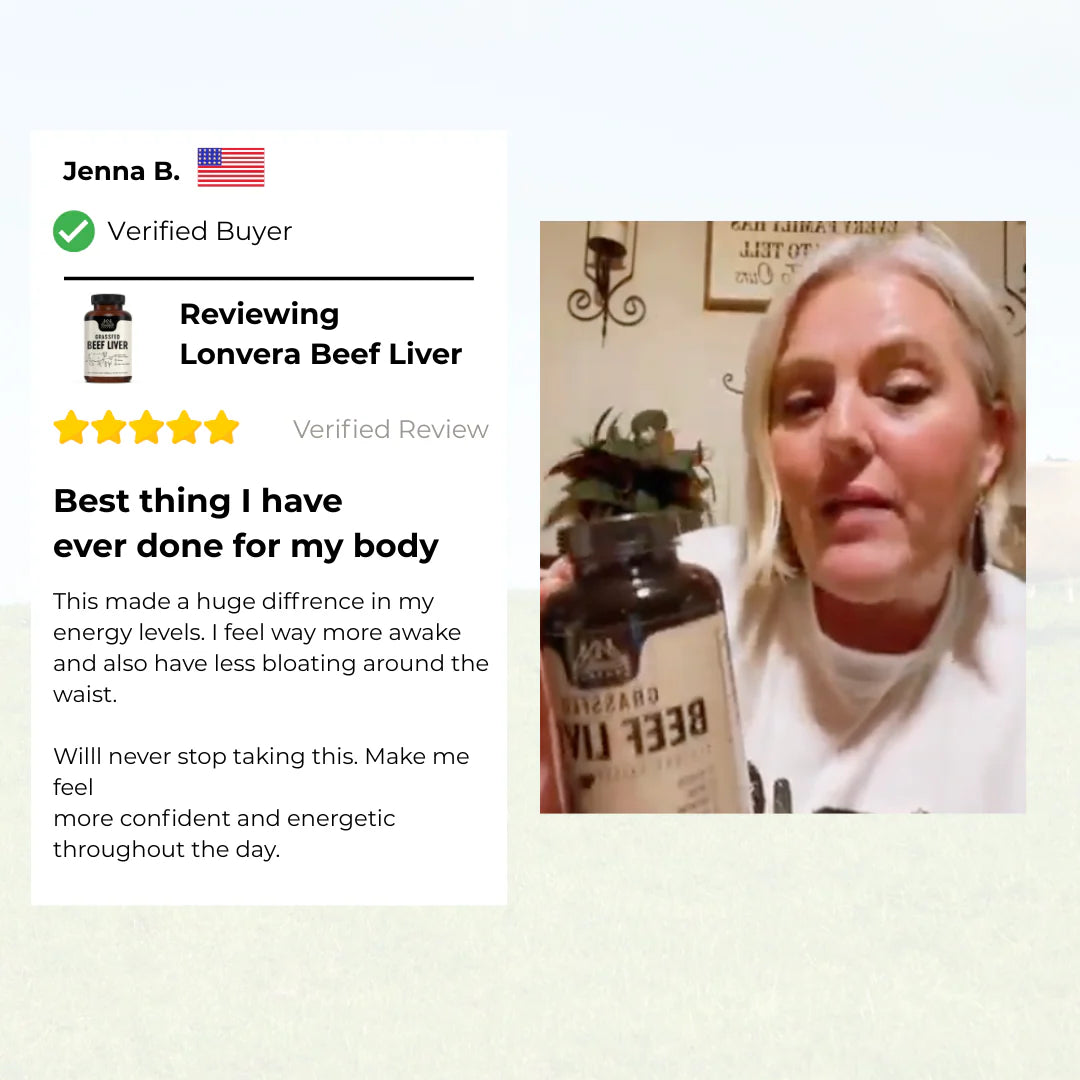 Bonex Grass-Fed Beef Liver Capsules – The Ancient Secret to Cleansing Your Liver & Restoring Peak Health